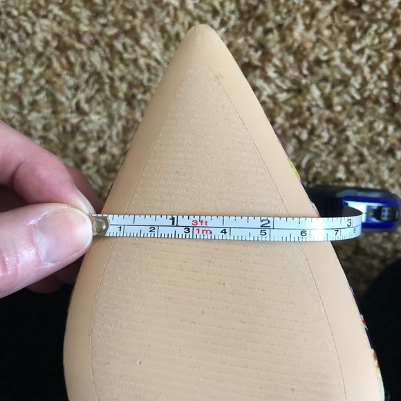 NWOT STEVE MADDEN Satin multi-colored boots - Picture 5 of 8